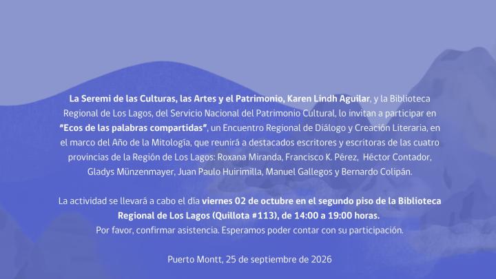 Encuentro de escritores