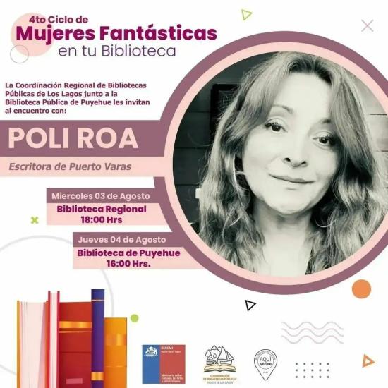 CUARTO CICLO DE MUJERES FANTASTICAS EN TU BIBLIOTECA